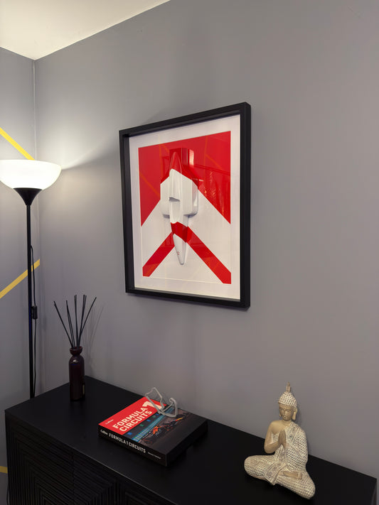 McLaren MP4/4 Inspired Wall Art