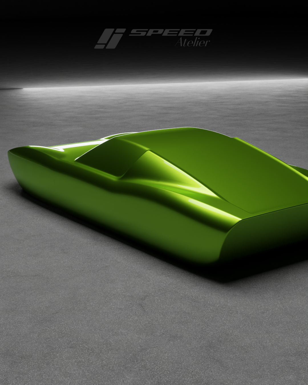 Lamborghini Miura 60th Anniversary Sculpture Handmade