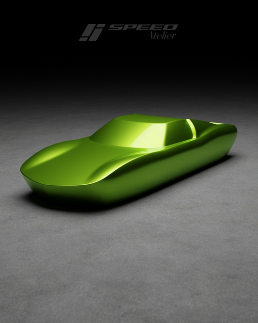 Lamborghini Miura 60th Anniversary Sculpture Handmade