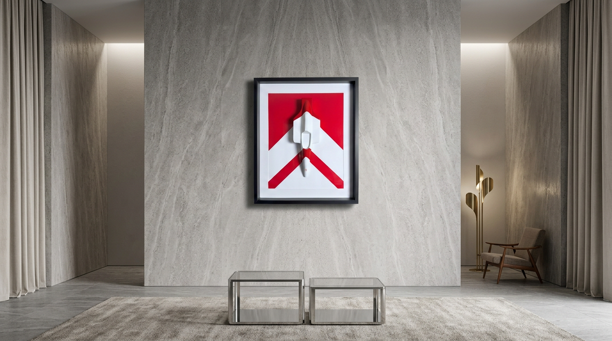 McLaren MP4/4 Inspired Wall Art